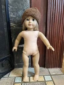 Lot of 2 Handmade American Girl Doll Winter Accessories, Scarf + Hat - Picture 1 of 5