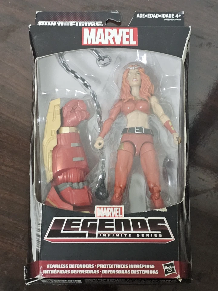 Marvel Legends Serie Infinita Fearless Defenders Thundra Hulkbuster BAF MIP Foto 1 de 1