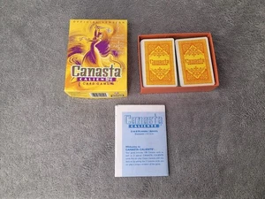 Canasta Caliente Card Game Official Version 2001 Parker Brothers Complete - Picture 1 of 4