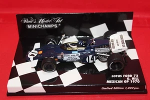 1/43 Lotus Ford 72 (1970) - #14 G. Hill - MINICHAMPS - Foto 1 di 3