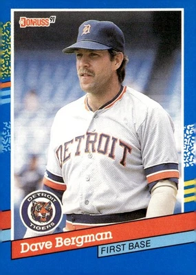 1991 Donruss #342 Dave Bergman - Image 1 of 2