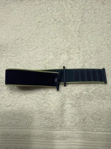 Apple Watch Sport Loop 44mm Genuine Navy Blue Lime Green - Zdjęcie 1 z 3