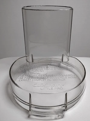 Cuisinart Handy Prep 3-Cup Food Processor DFP-3 DLC-505TX Work Bowl Lid - Image 1 of 3