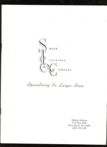 Vintage Sheer Illusions Company Catalog Cross dressing, Drag Queen, LGBTQ, Trans - Picture 1 of 5