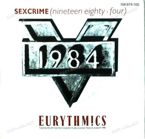 Eurythmics - Sexcrime (Nineteen Eighty • Four) 7in (VG+/VG+) ' - Picture 1 of 1
