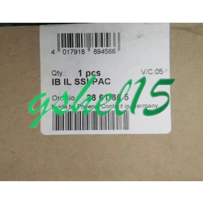 1PCS NEW Phoenix IB IL SSI-PAC 2861865 Function module #HJ - Image 1 of 1