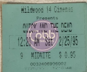 Quick And The Dead Movie Ticket Stub Gene Hackman Leonardo DiCaprio 1995 - Picture 1 of 2