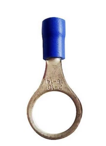 140 T & B Blue 16-14 Gauge Insulated Ring Wire Connector Terminal - Picture 1 of 3