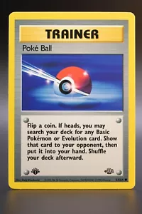 2. Poke Ball - 64/64 - 1st Edition Jungle - Pokemon WOTC Mint/Near Mint - Picture 1 of 2