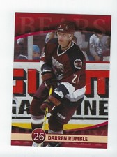 2003-04 Hershey Bears (AHL) Darren Rumble