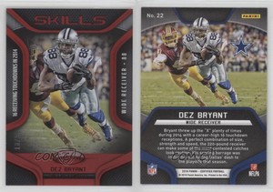2016 Certified Skills Mirror Red /99 Dez Bryant #22