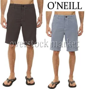NUOVI PANTALONCINI DA UOMO O'NEILL RILEY HYBRID BOARD PANTALONCINI CASUAL 4 VIE ELASTICIZZATI! VARIETÀ - Foto 1 di 2