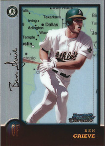 1999 Bowman Chrome Baseball Card Singles - Complete Your Set - You Pick