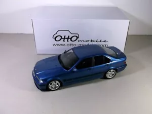 BMW E36 M3 berlina Estoril blu metallizzato OttOmobile 1:18 NUOVO IMBALLO ORIGINALE limite. 3000 - Foto 1 di 4