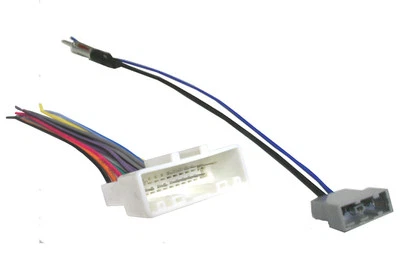 Car Stereo Wiring Combo Harness + Antenna Adapter Fits 2007-2019 Select NISSAN - Image 1 of 3