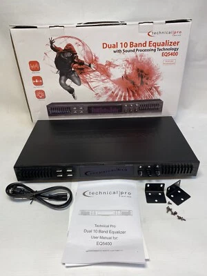 Technical Pro EQ5400 Dual 10-Band Equalizer - Image 1 of 4