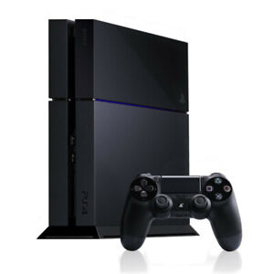 Sony PlayStation 4 PS4 - 1TB Console - Jet Black - Good Condition