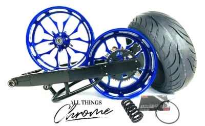 HAYABUSA 360 FAT TIRE KIT ILLUSION ROYAL RECLUSE WHEELS 99-2007 SUZUKI HAYABUSA Foto 1 de 4