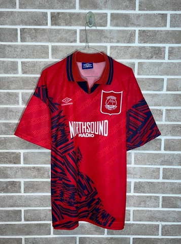 Aberdeen Fc Home Shirt 1994 1996 Umbro Vintage Jersey Cover