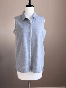 Traje de baño gris con cierre frontal a presión para mujer Catalina chaleco deportivo talla M - Imagen 1 de 5