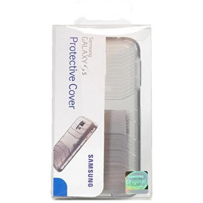 NOVA Capa Protetora Genuína Samsung Galaxy S5 EF-PG900BSESTA - Imagem 1 de 4