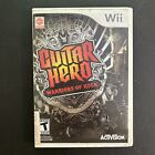 Guitar Hero: Warriors of Rock (Nintendo Wii, 2010) Kompletny CIB (szorstka obudowa)