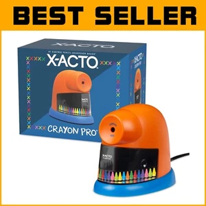 Electric Crayon Sharpener with Auto-Peeling & Unique Cutting Mechanism - 2.5 lbs - Picture 1 of 8