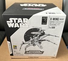 SDCC 2023 Jazwares Star Wars Micro Galaxy Squadron X-Wing Fighter LE 500 LE002