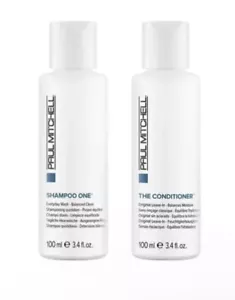 Paul Mitchell Shampoo One 3.4oz & The Conditioner 3.4oz **NEW** Duo - Picture 1 of 3