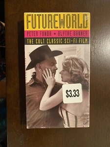 FUTUREWORLD - VHS NEW SEALED RARE - 1976 Yul Brynner - WARNER WATERMARKS - Picture 1 of 5