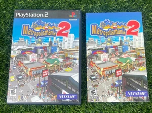 SOLO CUSTODIA e manuale di ricambio! Metropolismania 2 PlayStation 2 PS2 senza gioco X11 - Foto 1 di 3