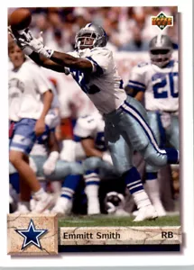 1992 Upper Deck Football #254 Emmitt Smith - Dallas Cowboys - Picture 1 of 2