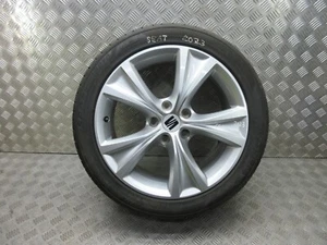 Seat Leon 2023 5 tacos 17"" aleación rueda y neumático 225/45R17 - Imagen 1 de 17