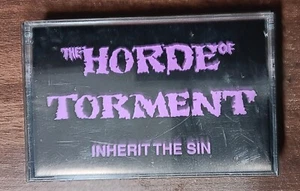 The Horde Of Torment-Inherit The Sin - 1990 Demo Cassette - Ahrue Luster - RARE! - Picture 1 of 5