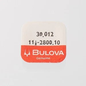 Rueda Intermedia Bulova 2800.10 Original Nuevo de Lote Antiguo Parte 30.012 Nuevo Stock (G6D16) - Imagen 1 de 2