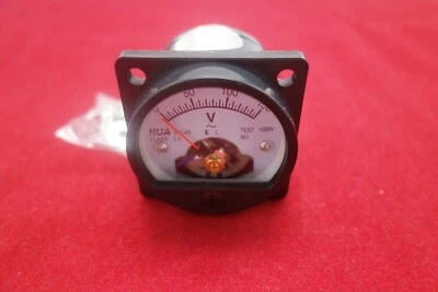 1pc AC 0-150V ROUND Analog VOLTMETER Panel VOLTAGE Meter SO45 directly Connect