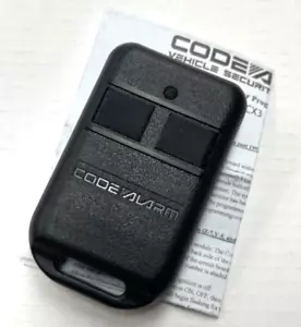 NEW CODE ALARM CRCX3 KEYLESS REMOTE START FOB TRANSMITTER ALARM ELVATKC - Picture 1 of 2