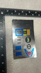 Uncut Sticker/Decal Of DX ASTRO Megazord Power Rangers In Space Galaxy MEGA - Picture 1 of 6