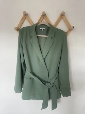 СКЛАД бирюзовый синий зеленый Smart Blazer куртка, размер средний - Изображение 1 из 4