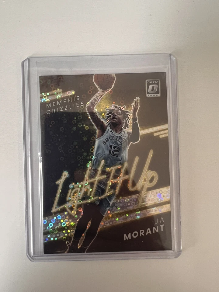 2021-22 Panini Donruss Optic Basketball Ja Morant Light It Up Disco - Image 1 of 2