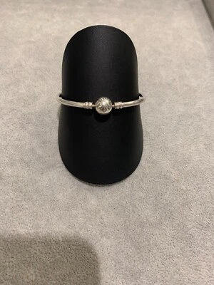 925/- Sterlingsilber Pandora Armreif, Damen, guter Zustand. - Bild 1 von 3