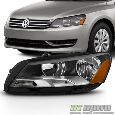 NEW 2012-2015 Volkswagen Passat Halogen Headlight Headlamp LH Driver Side 2013 - Image 1 of 4