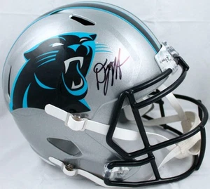DJ Moore Autographed Carolina Panthers F/S Speed Helmet-Beckett W Hologram - Picture 1 of 12