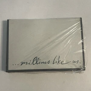MILLIONS LIKE US - Self Titled - PROMO Cassette Tape - 1987 Circa - SYNTH POP - Picture 1 of 4