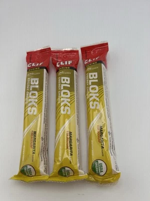 3 Pieces of Clif Bar Margarita Organic Shot Blocks Sodium L Ex. Feb 21, 2027 - Image 1 of 4