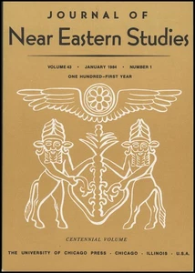Journal of Near Eastern Studies (Vol 43, January 1984, No 1) - Picture 1 of 2