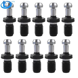 10Pcs CAT40 45° 0.594" Pull Stud Retention Knob Fits For CINCINNATI CNC - Picture 1 of 10