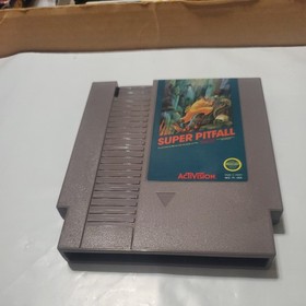 Super Pitfall 5 Screw Variant RARE NES Nintendo  -Tested