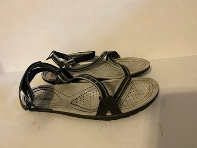 Sandalias Teva Zirra Zapatos Mujer Talla 8 Gris Negro Tirantes Aire Libre Senderismo Foto 1 de 4