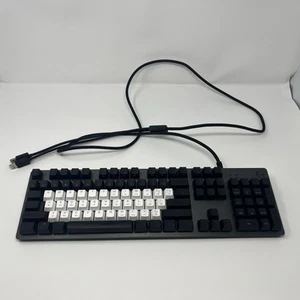 Logitech G513 Carbon Wired Blue clicky switches Keyboard Tested No Armrest - Picture 1 of 11